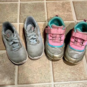 2 pairs of toddler sneakers ! 👟